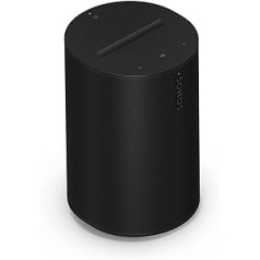 Sonos Era 100. Ikona, nesen apgūta nākamās paaudzes akustika Bluetooth® (melns)