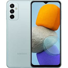 Samsung Galaxy M23 5G gaiši zils 128GB mobilais tālrunis bez atbloķētas SIM kartes Android viedtālrunis