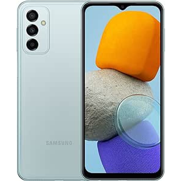 Samsung Galaxy M23 5G gaiši zils 128GB mobilais tālrunis bez atbloķētas SIM kartes Android viedtālrunis