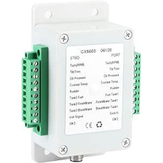 Nmea 0183 uz nmea 2000 pārveidotājs, Nmea 2000 adapteris Cx5003 Nmea 2000 pārveidotājs ShipYacht daļas 9-32V DC pārveidotāja kārba Pārveidot sensora signālu uz NMEA2000 IP67 ūdensizturīgs laivu jahtai