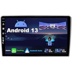 SXAUTO Android 12 IPS automašīnas radio, kas paredzēts Toyota Avensis (2002-2008) - Iebūvēts CarPlay/Android Car - Bezmaksas atpakaļgaitas kamera - 2G + 32G - Stūres vadība DAB Fast Boot WiFi DSP - 2 DIN 9 collas