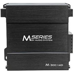 Audio System M-300.1 MD M-Series Mono MIKRO Digital Amplifier 300 Watt RMS