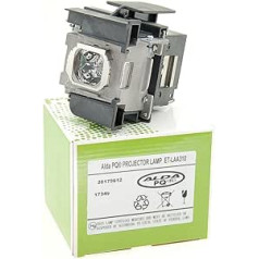 Alda PQ Premium projektora lampa saderīga ar PANASONIC PT-AE7000, PT-AE7000U, PT-AT5000, PT-AT5000E, PT-HZ900C, ET-LAA310 projektoriem, lampa ar korpusu