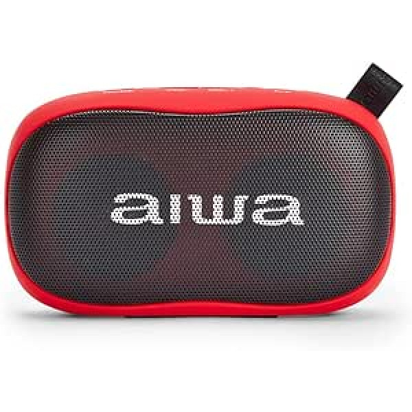 AIWA BS-110RD Bluetooth portatīvais skaļrunis sarkans