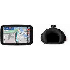 TomTom GO Expert kravas automašīnas navigācijas ierīces un informācijas paneļa stiprinājums visiem TomTom modeļiem (piemēram, Start, Via, GO Basic, Classic, Essential, Premium, Discover, Rider, GO Professional, Expert, GO Camper)