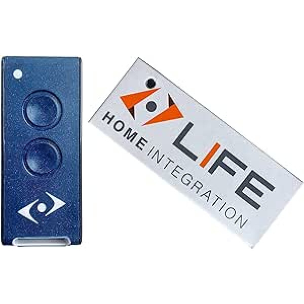 Life Dream 3 Channel Remote Control 433.92 MHz Rolling Code Handheld Transmitter Life FIDO, Life VIP, Life Star and Life Bravo