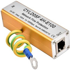 Apsauga nuo viršįtampių, tinklo adapteris Ethernet RJ45 RJ11, apsauga nuo viršįtampių, apsauga nuo viršįtampių, tinka apsaugai nuo viršįtampių