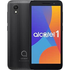 Alcatel Volcano 2021 viedtālrunis 5 collu 8 GB 4G atbloķēta SIM karte bez maksas, melns