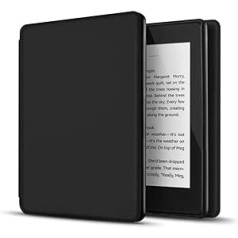 TNP Hülle für Kindle Paperwhite 10. Generation 2018 Modell PQ94WIF, Kindle Case für Amazon Kindle Paperwhite 6-Zoll, ar Auto Einschlafen/Aufwachen Funktion, superleichte Hülle, Schwarz