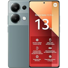 Xiaomi Redmi Note 13 Pro 4G 2.2GHz 12GB + 512GB mobilais tālrunis bez līguma, violets