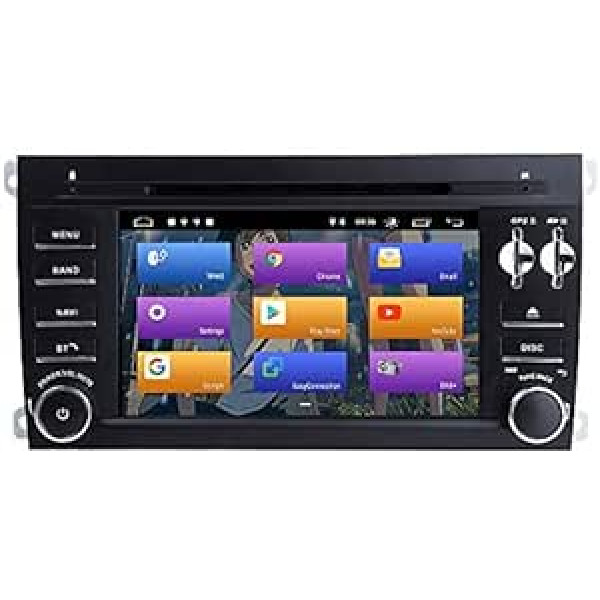 UEYUAN automobilinis radijas, skirtas Porsche Cayenne 2003-2010 Android 13 Double DIN 8 colių automobilinis daugialypės terpės GPS navigacija automobilio radijas Stereo Car Play/4G WiFi/SWC 4+64G