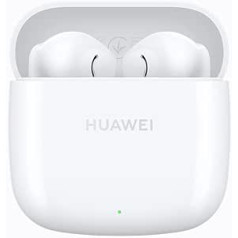 HUAWEI FreeBuds SE 2 bezvadu austiņas, akumulatora darbības laiks līdz 40 stundām, viegls un ērts, līdzsvarota skaņa, ūdensizturīgs, vācu versija, keramikas balts