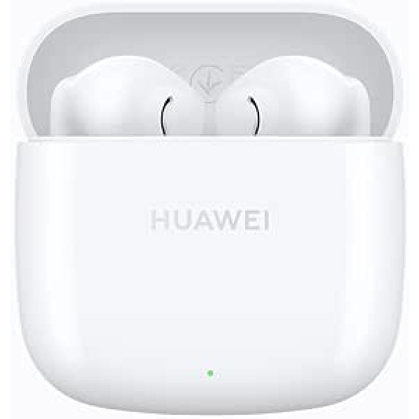 HUAWEI FreeBuds SE 2 bezvadu austiņas, akumulatora darbības laiks līdz 40 stundām, viegls un ērts, līdzsvarota skaņa, ūdensizturīgs, vācu versija, keramikas balts