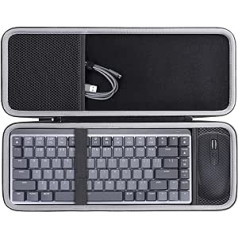 co2CREA cietais aizsargvāciņš Logitech MX mehāniskajai mini bezvadu tastatūrai un Anywhere 3S/Anywhere 3 bezvadu peles kombinācijai, tikai somā