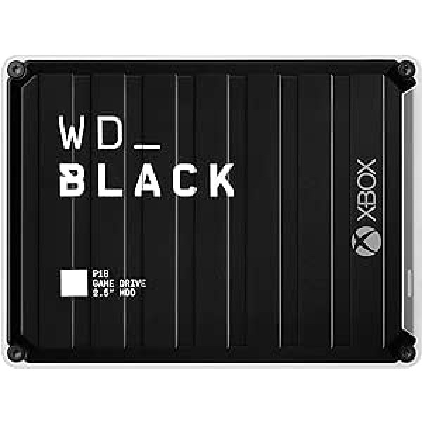 WD_BLACK P10 4TB spēļu disks Xbox One, lai mobilajā ierīcē piekļūtu jūsu Xbox spēļu kolekcijai