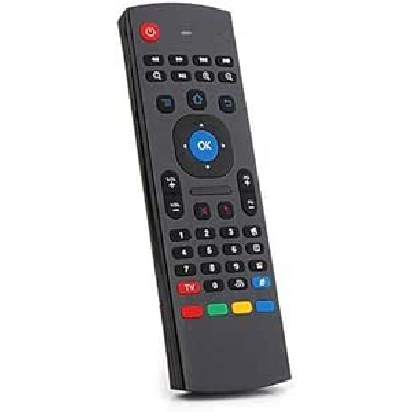 Acemax MX3 2.4G bezvadu gaisa pele ar Qwerty tastatūru IR mācību funkciju Labākais partneris Matricom G Box F XBMC Kodi HTPC Media Player Mini PC Android TV Box