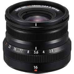 Fujifilm Fujinon platleņķa objektīvs XF 16 mm F2.8 R WR