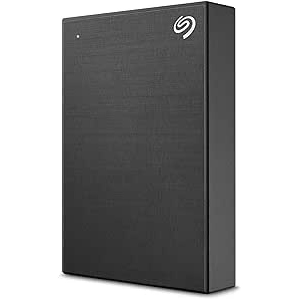 Seagate Backup Plus Portable, 5 TB, tragbare Externe Festplatte, 2.5 Zoll, USB 3.0, PC, piezīmjdators un Mac, schwarz, modeļa numurs: STHP5000400