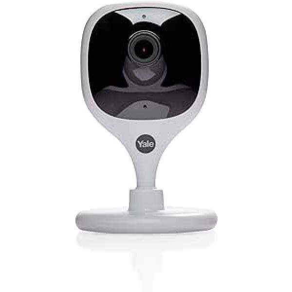 Yale SV-DF7I-W_EU Smart Living SV-DFFI-W Yale WiFi-kamera für den Innenbereich — HD1080p, tiešraides straume, lietotnē iebūvēta sistēma, sarunas Echtzeit valodā