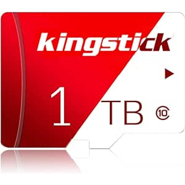 Micro SD karte 1 TB TF karte, klase 10 Micro SD atmiņas karte 1 TB Mini SD karte liela ātruma ar SD kartes adapteri Android viedtālrunim, kamerai, datoram, GoPro