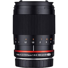 Samyang 881023 300mm F6.3 Objektiv für Anschluss Fuji X - schwarz