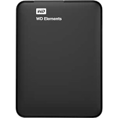 Western Digital 1TB Elements tragbare externe Festplatte — USB3.0 — WDBUZG0010BBK-EESN