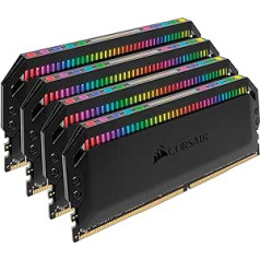 Corsair Dominator Platinum RGB, melns