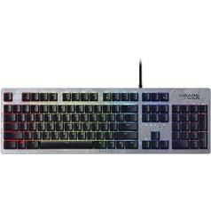 Razer Huntsman (purpursarkans slēdzis, Gears of War 5 izdevums) — spēļu tastatūra ar optomehāniskiem slēdžiem (taustiņu stabilizators, hibrīda atmiņa, RGB hroma) QWERTY | ASV izkārtojums, melns