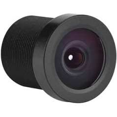 1,8 mm 170° plataus kampo 1 MP IR plokštės objektyvas su standartiniu sriegiu M12 x 0,5, skirtas CCTV kameroms / 1/3 colio ir 1/4 colio CCD stebėjimo kamera / 2,0 diafragma