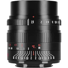 7artisans 24 mm F1.4 APS-C manuālais primārais objektīvs ar lielu apertūras atvērumu saderīgs ar Nikon Z-Mount spoguļkamerām Z50 Z6 Z7 Z6 II