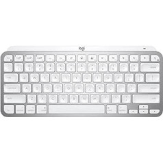 Logitech MXKEYS Mini F. MAC WRLS Illum Light Grey - Pan - Nordic