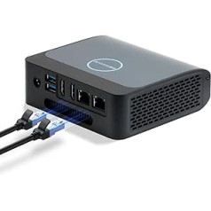 BOSGAME E1 Mini PC [2.5G Dual LAN], 16GB DDR4 512GB SSD Intel 12th Gen N100 (up to 3.4GHz), Mini Desktop Computer Supports WiFi6, BT5.2, USB3.2 and 4K@60Hz Triple Display