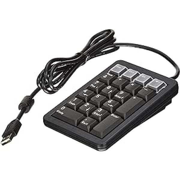 CHERRY KEYPAD USB SLIM LINE, schwarz, G84-4700LUCDE-2