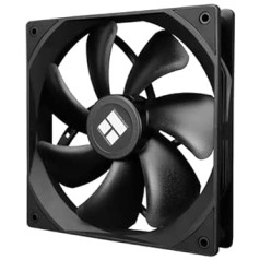 Thermalright TL-C14C CPU Fan 140mm Case Fan, 4Pin PWM Silent Computer Fan with S-FDB Bearing Included, Up to 1500RPM Cooling PC Fan (Black)