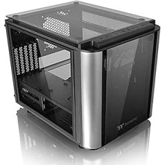 Thermaltake Level 20 VT Gehärtetes Glas Austauschbares Panel DIY LCS Chamber Concept Micro ATX Modular Game Computer Gehäuse CA-1L2-00S1WN-00