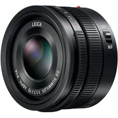 PANASONIC Objectif Leica DG Summilux 15 mm f/1.7 Melns