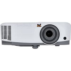 Viewsonic PG603X Business DLP projektors (XGA, 3600 ANSI Lumen, HDMI, USB, 10 vatu Lautsprecher, 1,1 reizes optiskā tālummaiņa) Weiß-Grau