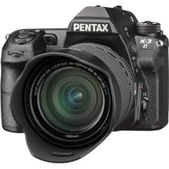 Pentax K-3II korpuss, 24 megapikseļi, 8 cm / 3,2 collu displejs, tiešskats, Full HD, GPS vienība, pikseļu maiņa, melns