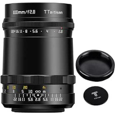 TTARTISAN 100 mm f/2.8 Bubble Bokeh objektīvs, pilna kadra manuālais objektīvs Creative Lmages M42 stiprinājuma kameras objektīvam