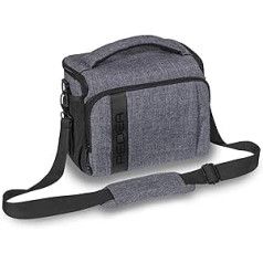 Pedea Fashionable DSLR Camera Bag for SLR Cameras, with Waterproof Rain Cover, Carry Strap and Accessory Compartments