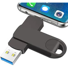 gaborlet USB atmiņa 64 GB 2 vienā OTG USB C Memory Stick 64 GB C tipa USB zibatmiņas disks USB zibatmiņas disks planšetdatoram viedtālrunim klēpjdatora datora paliktnis