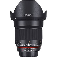 Rokinon 16MAF-N 16mm f/2.0 asphärisches Weitwinkelobjektiv für Nikon (DX) Kameras