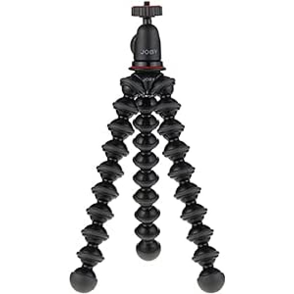 JOBY JB01503-BWW GorillaPod 1K Kit (flexibles Kompaktstativ mit Kugelkopf für größere Kompaktkameras und CSC/spiegellose Kameras)