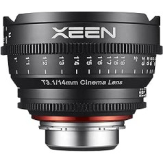 Rokinon Xeen XN14-C 14 mm T3.1 Professional Cine Objektiv for Canon EF (schwarz)