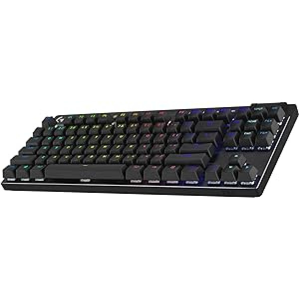 „Logitech G Pro X TKL Lightspeed“ belaidė žaidimų klaviatūra – juoda – JK – liečiama