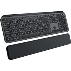 Logitech MX Keys S Plus - Graphite, US QWERTY Layout