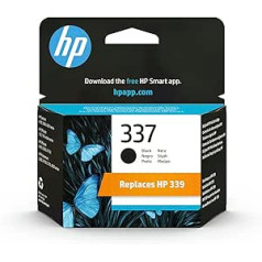 HP C9364EE 337 Schwarz Original Druckerpatrone für HPDeskjet, HPOfficejet, HPPhotosmart