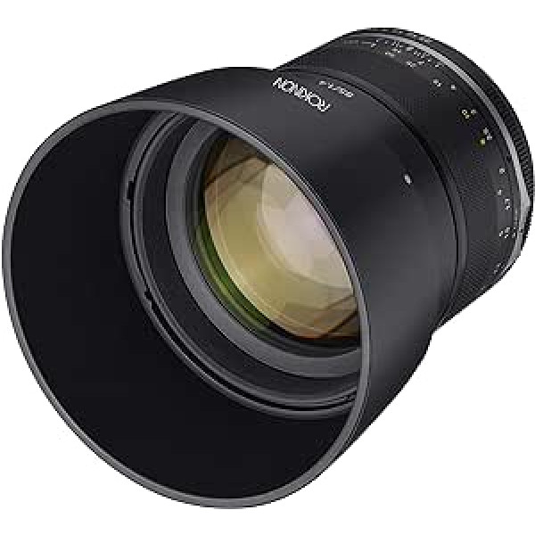 Rokinon Series II 85 mm F1.4 laikapstākļiem izturīgs telefoto objektīvs, kas paredzēts Canon M