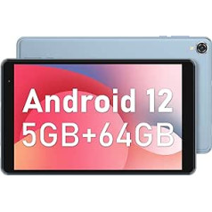 Blackview Tab 5 Tablet, 8 Inch, Android 12, Tablet 5+64GB/TF 1TB, 5580mAh, 1280x800HD+, Dual Camera, Tablet WiFi/Bluetooth/Type-C/OTG/eBook Mode/Dual Box Speakers