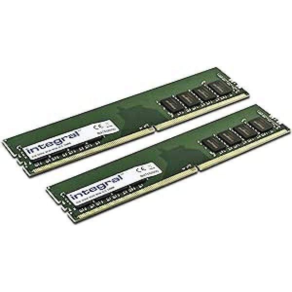 Integral 16GO Kit (2x 8GO) DDR4 RAM 2666MHz (or 2400MHz & 2133MHz) SDRAM Desktop/Computer PC4-21333 Memory Module